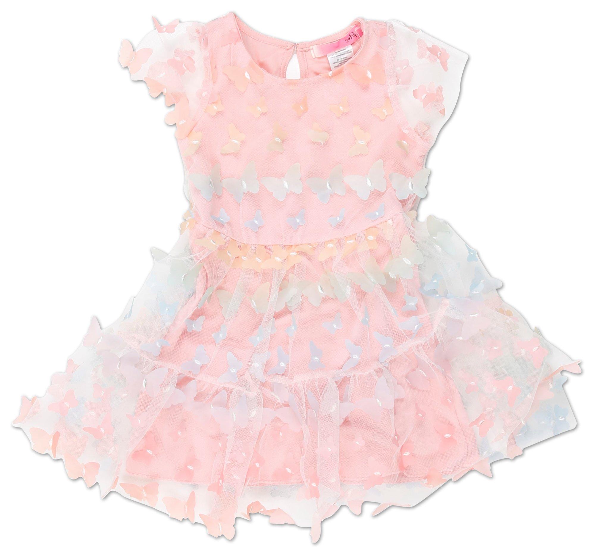 Toddler Girls Butterfly Dress