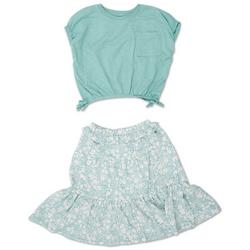 Toddler Girls 2 Pc Skirt Set