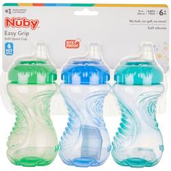 3 Pk Easy Grip Sippy Cups