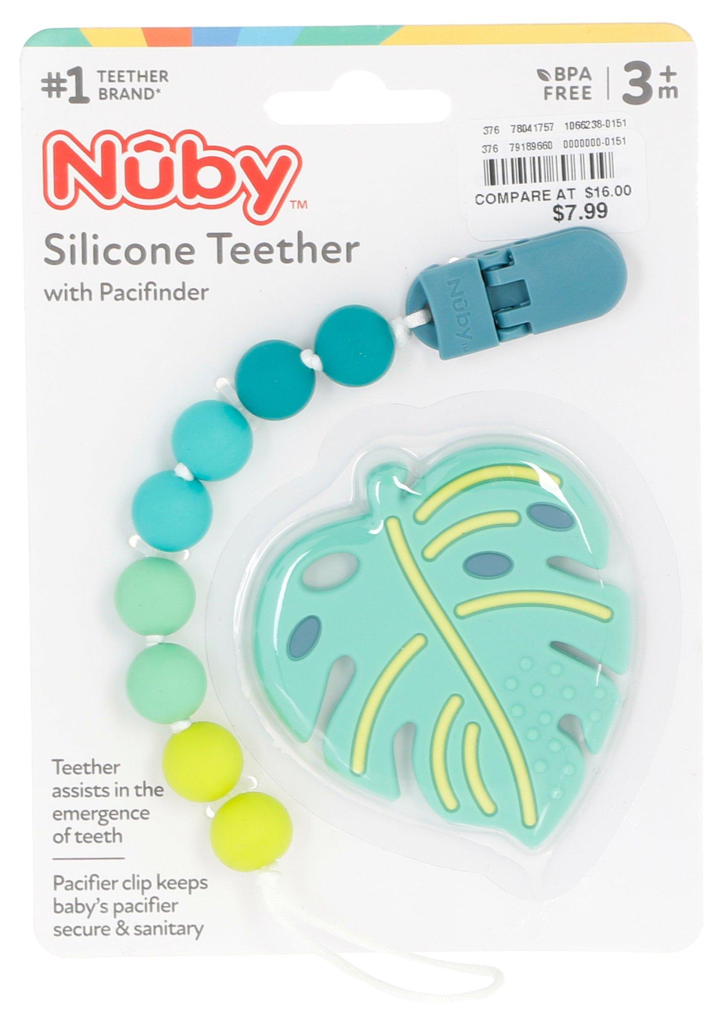 Pacifinder Silicon Leaf Teether