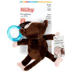 Baby Monkey Snuggleez with Pacifier Set