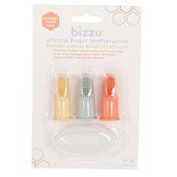 3 Pk Silicone Finger Toothbrushes
