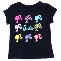 Toddler Girls Barbie Graphic Tee - Black