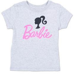 Toddler Girls Barbie Graphic Tee - Grey
