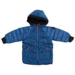 Toddler Boys Solid Hooded Puffer Jacket - Navy