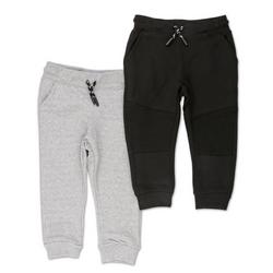 Toddler Boys 2 Pk Solid Joggers Pants