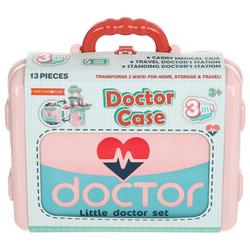 13 Pc Doctor Case Pretend Playset