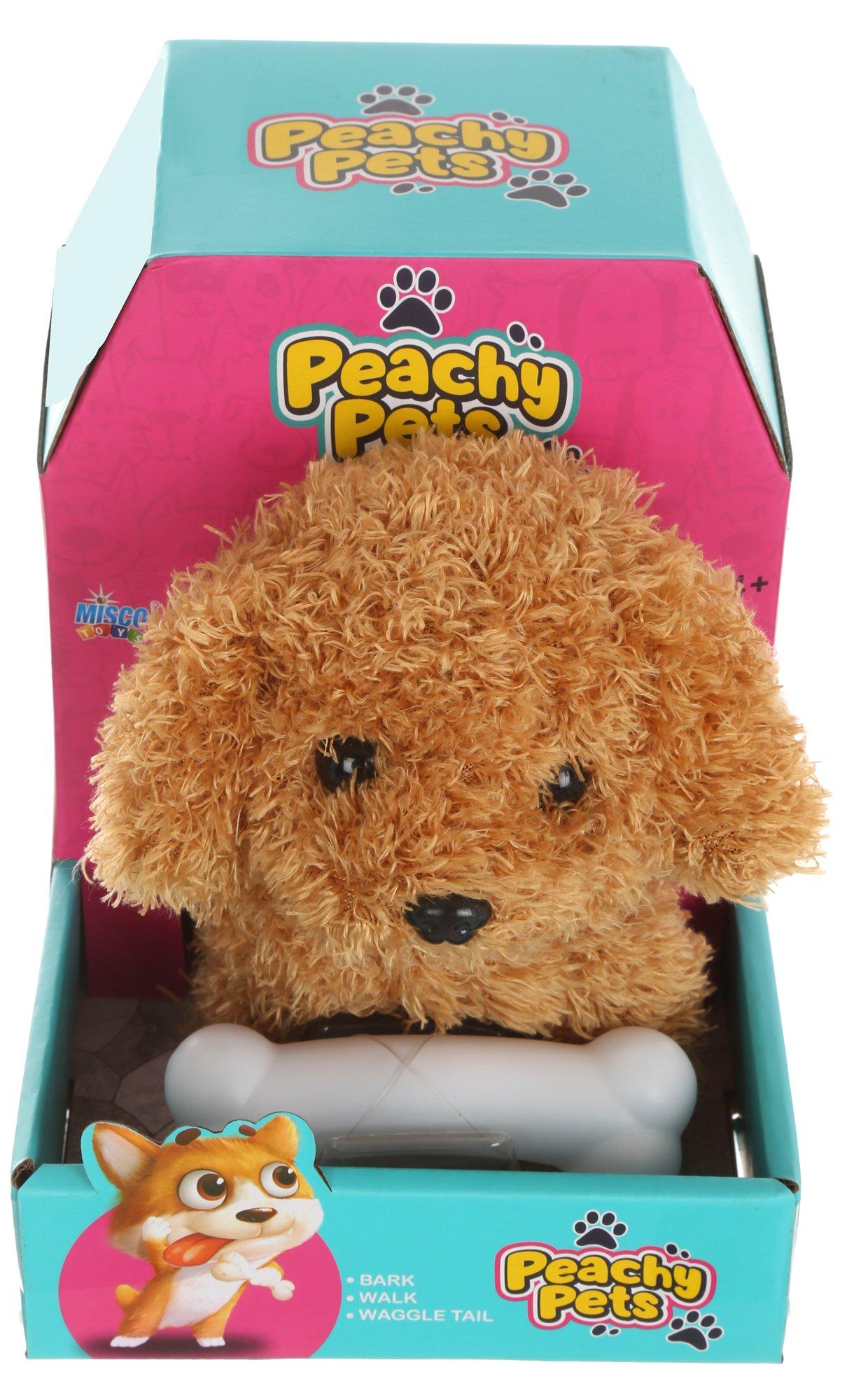 Kids Peachy Pets Plush Dog Toy
