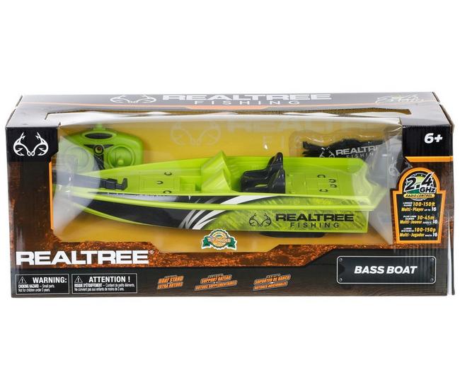 Radio Controlled Bass Boat Toy