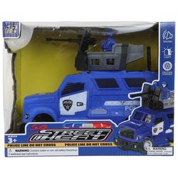 Friction Powered Street Heat 5-0 S.W.A.T.  Police Car Toy