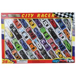 36 Pc City Racer Toy Cars