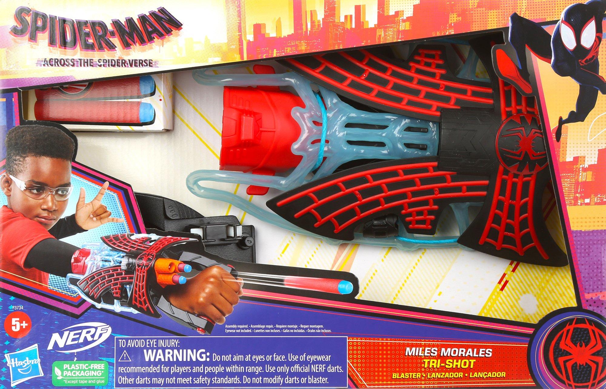 Kids Miles Morales Tri-Shot Web Slinger Toy
