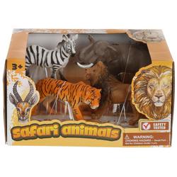 Kids 4 Pk Safari Animal Toy Set