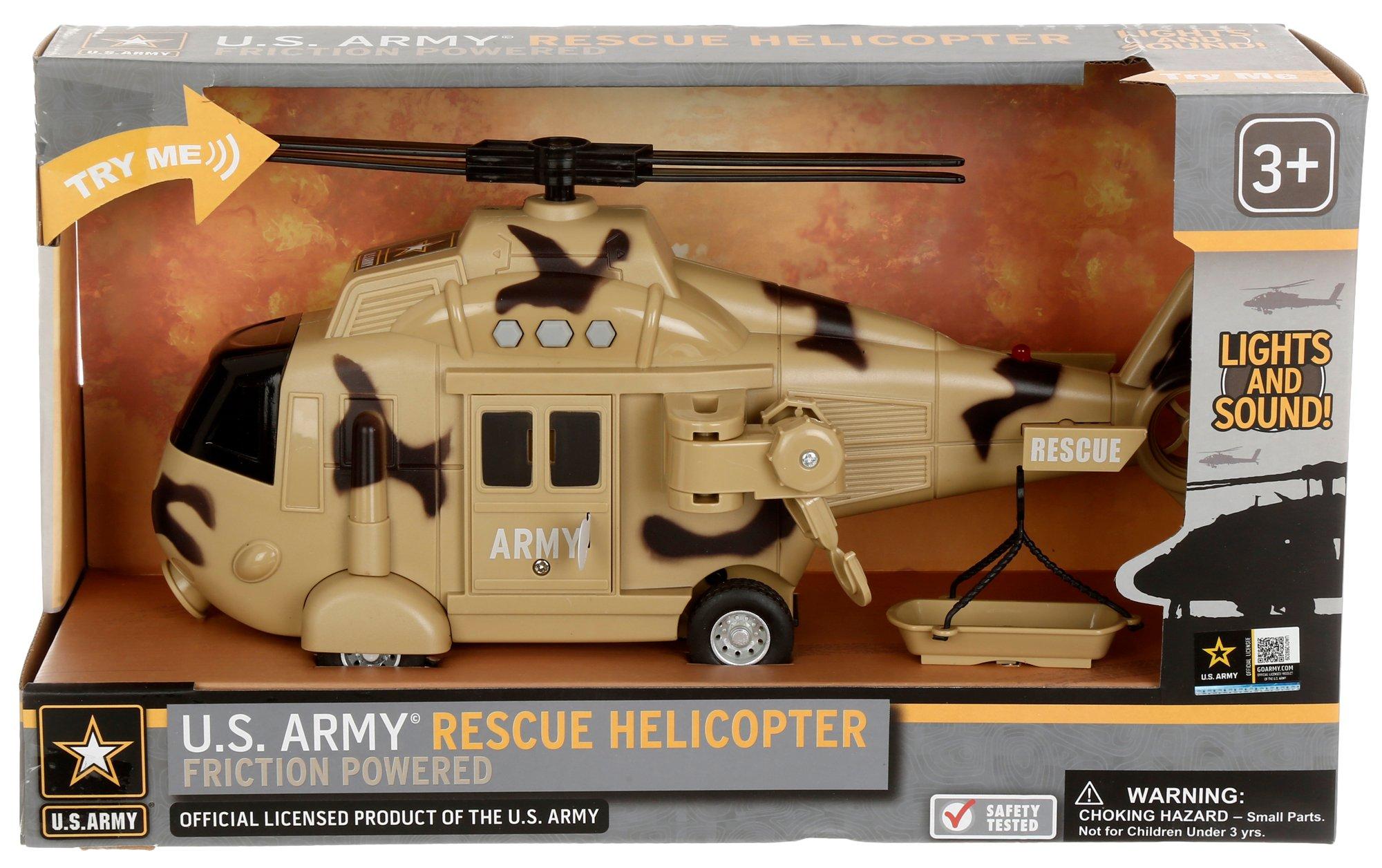 Friction Powered Rescue Helicopter