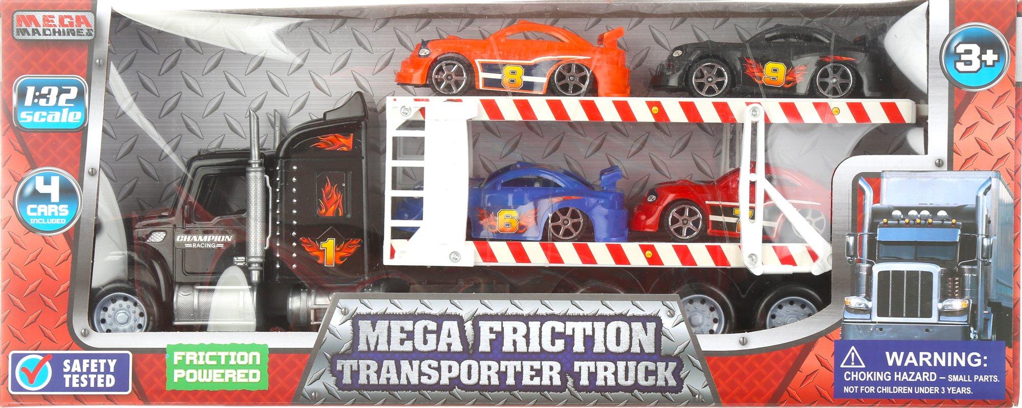 4 Pk Friction Powered Toy Cars