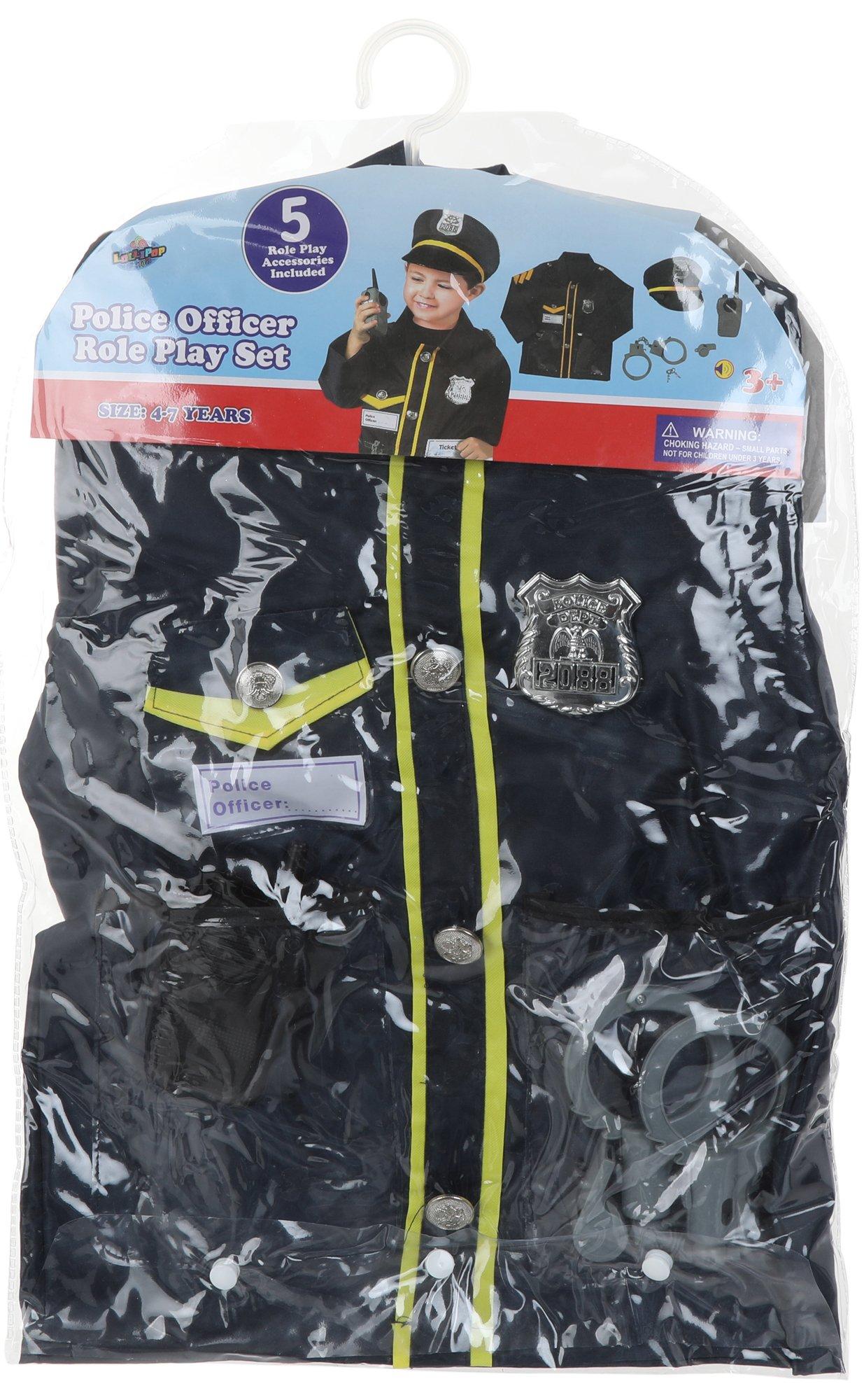 5 Pc Police Role Play Set