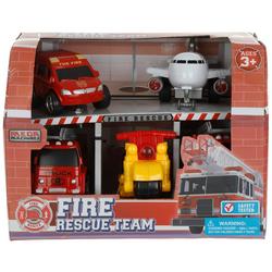 5 Pc Fire Rescue Team Playset