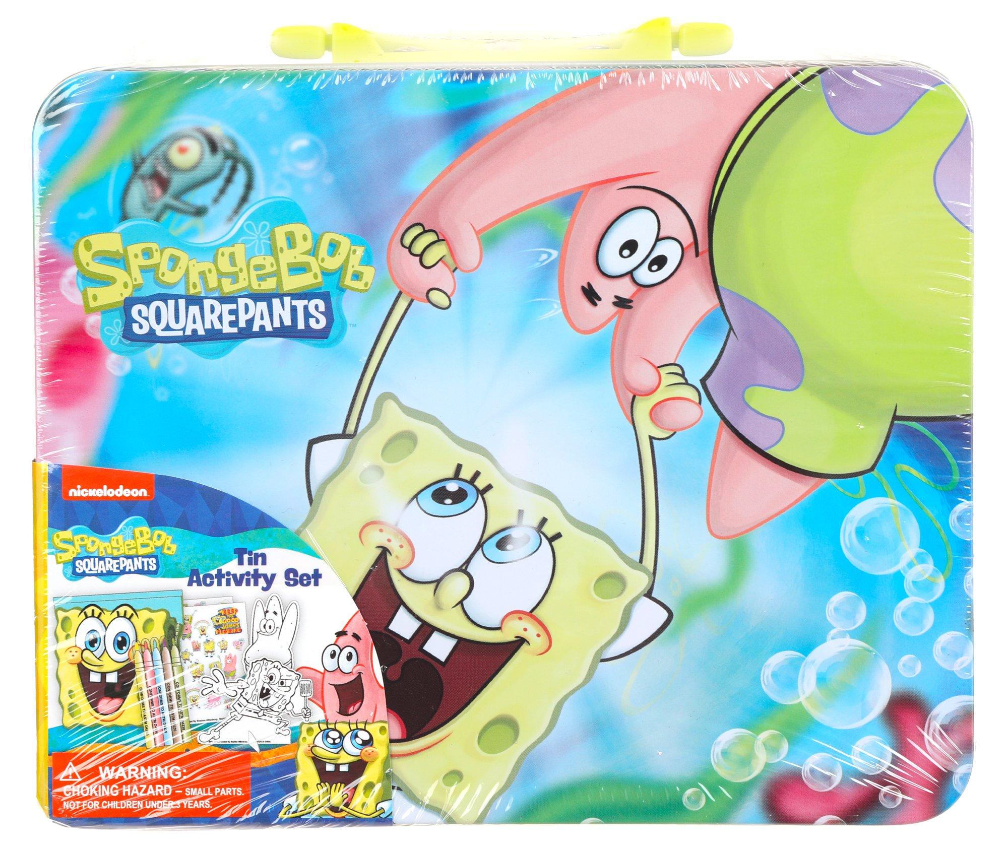 SpongeBob Tin Can Activity Set