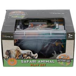 14 Pc Safari Animal Playset