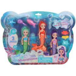 3 Pk Sophie Sixteen Mermaid Dolls