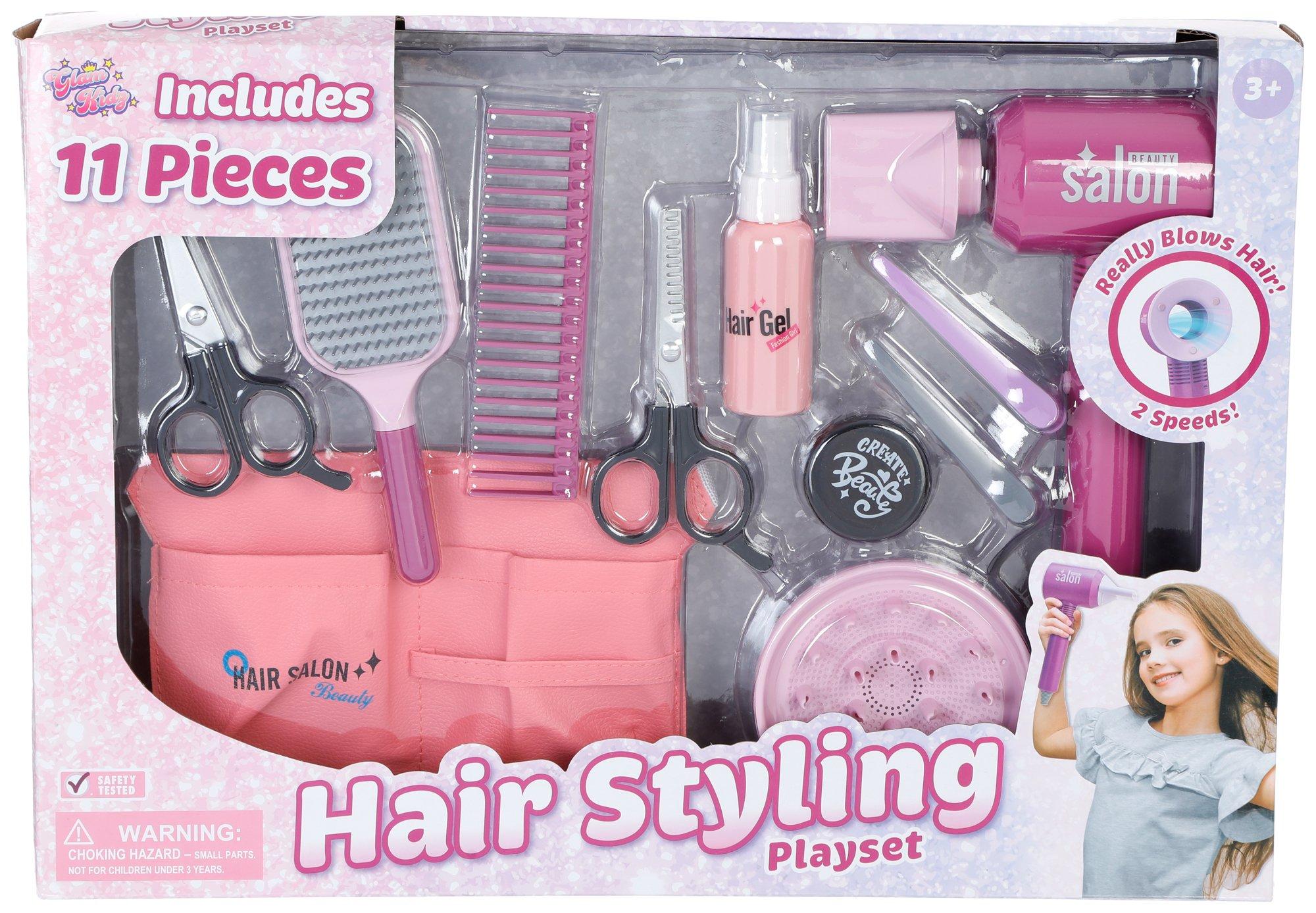 11 Pc Hair Styling Playset