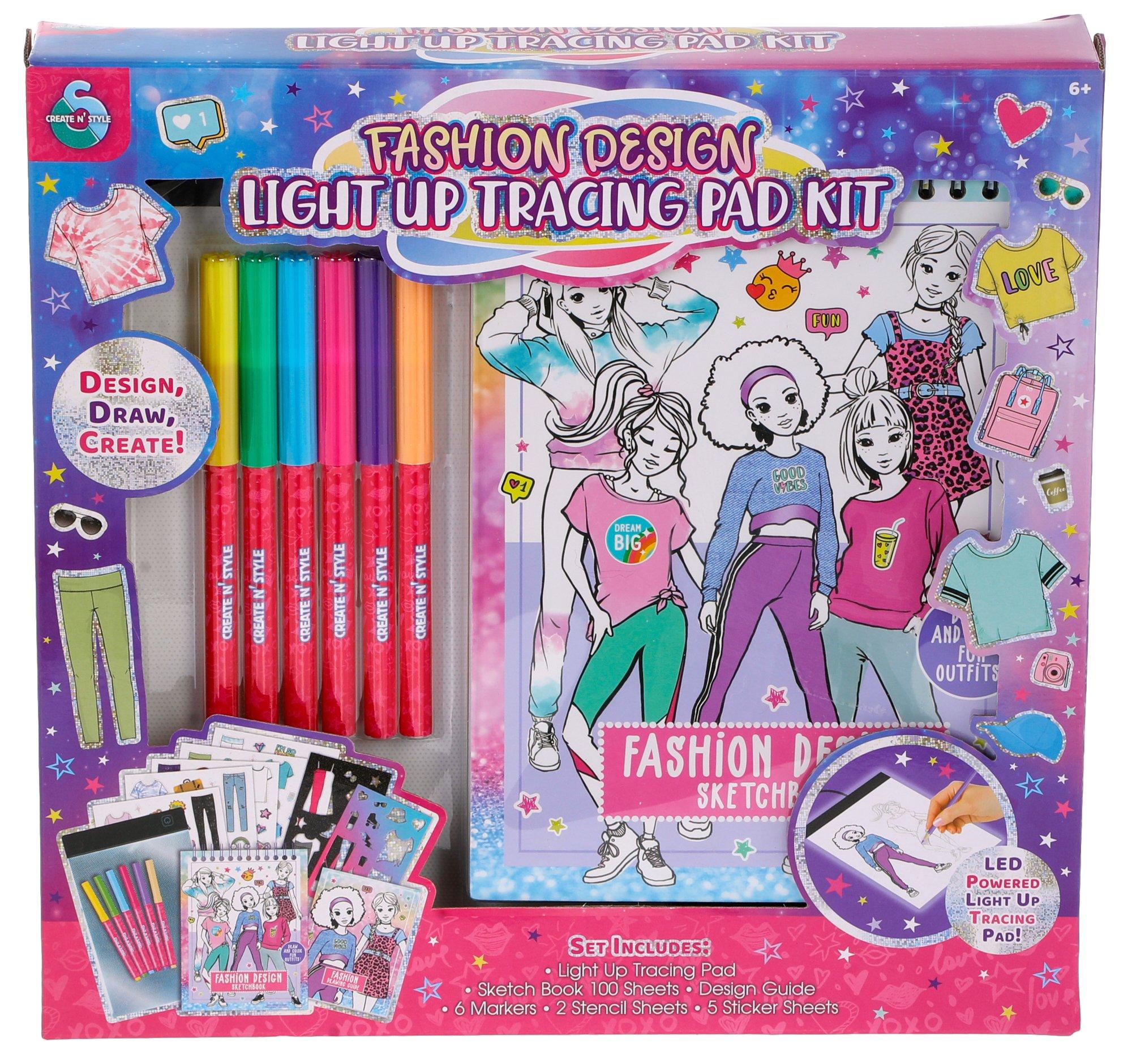 Fashion Light Up Tracing Pad Kit