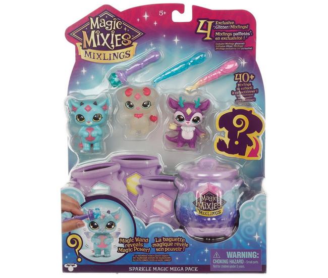Magic Mixies Mixlings Series 2 Shimmer Mini Figures 4-Pack