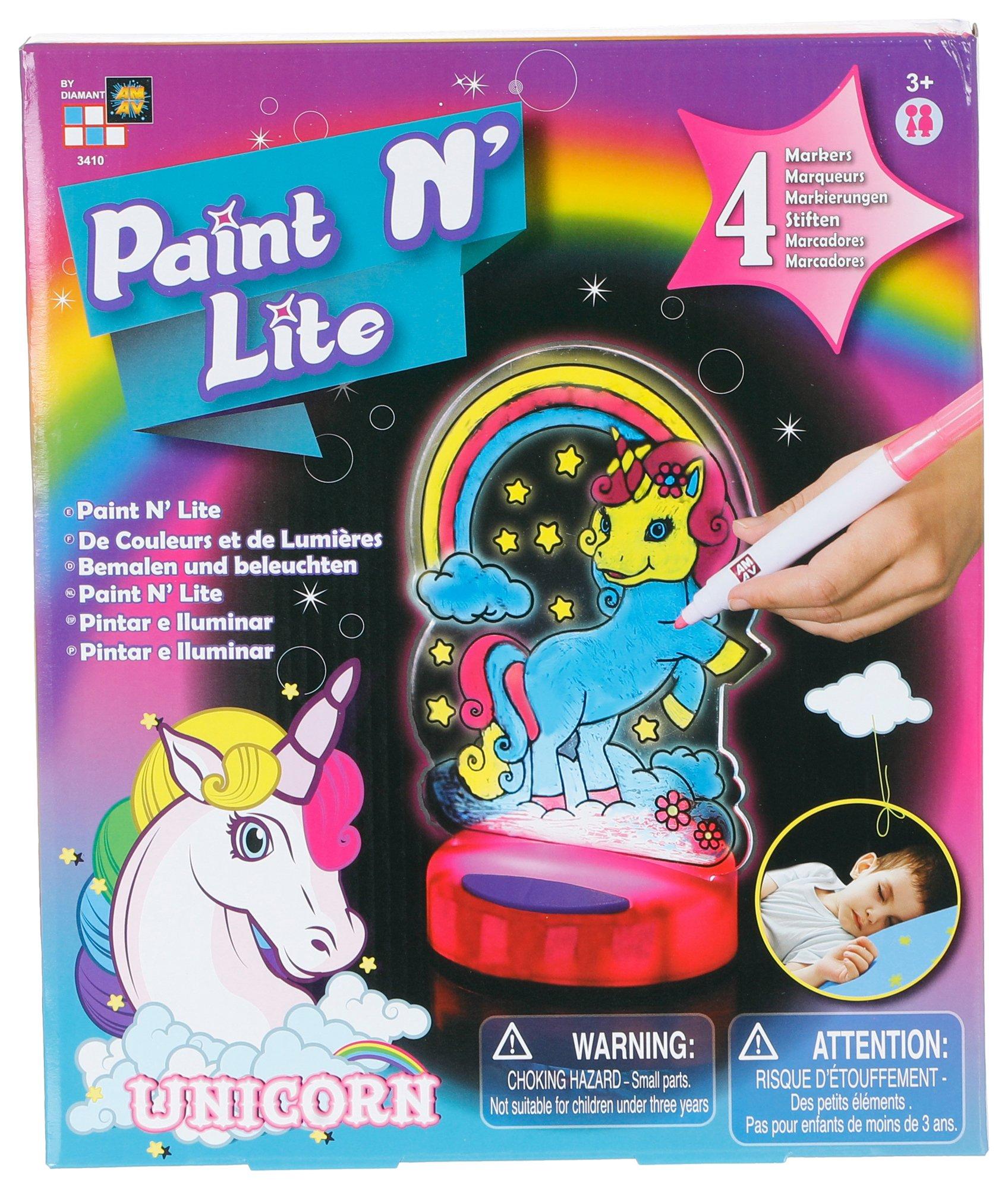 Paint N' Lite Magical Unicorn LED Night Light