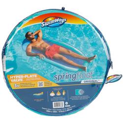Solid Aqua Spring Float