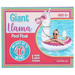 40in Giant Llama Pool Float