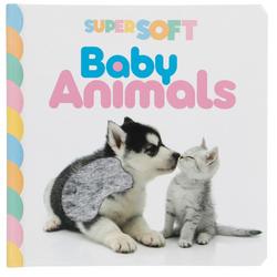 Kids Super Soft Baby Animals Book