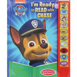 Kids Paw Patrol I'm Ready To Read With Chase Book