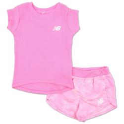Toddler Girls Active 2 Pc Shorts Set