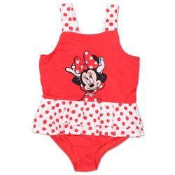 Toddler Girls One Piece Minnie Mouse Swimsuit
