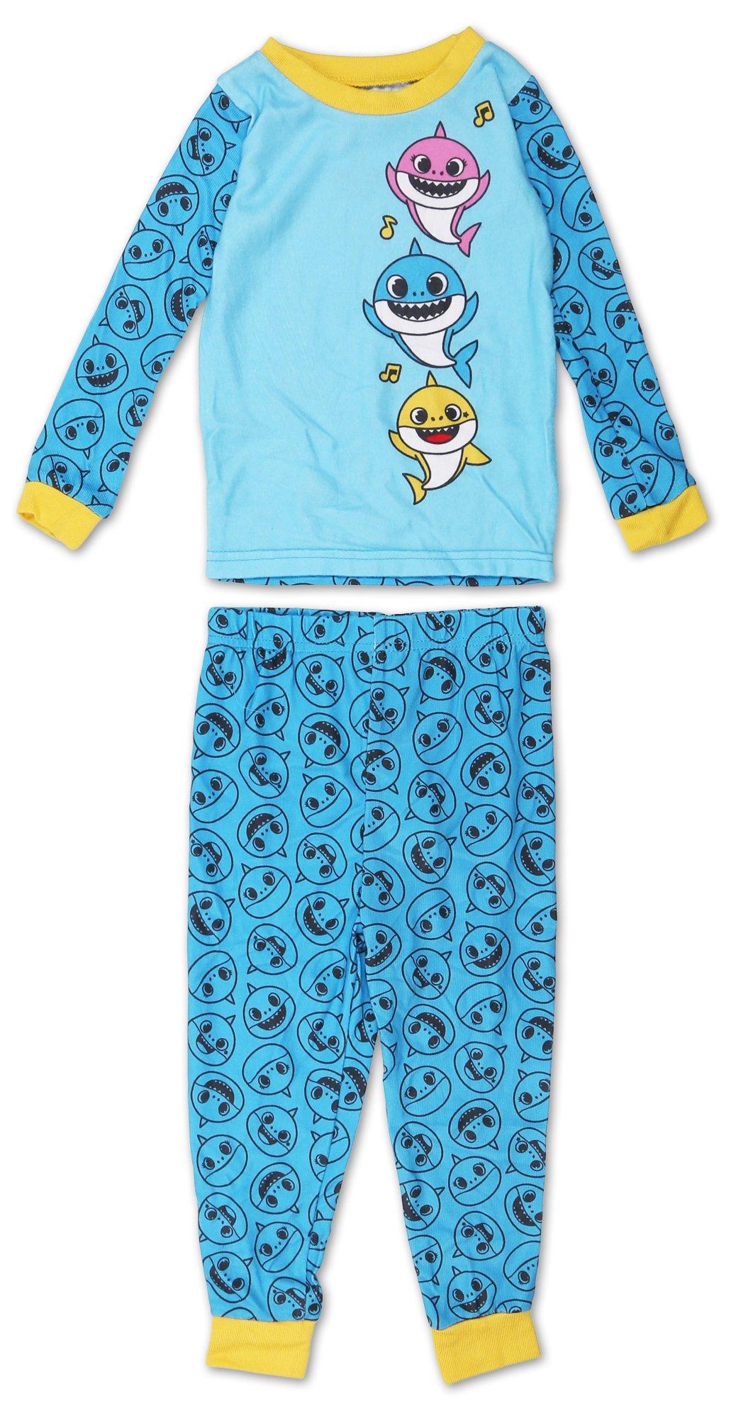 Toddler Boys 2 Pc Baby Shark Pajama Pants Set