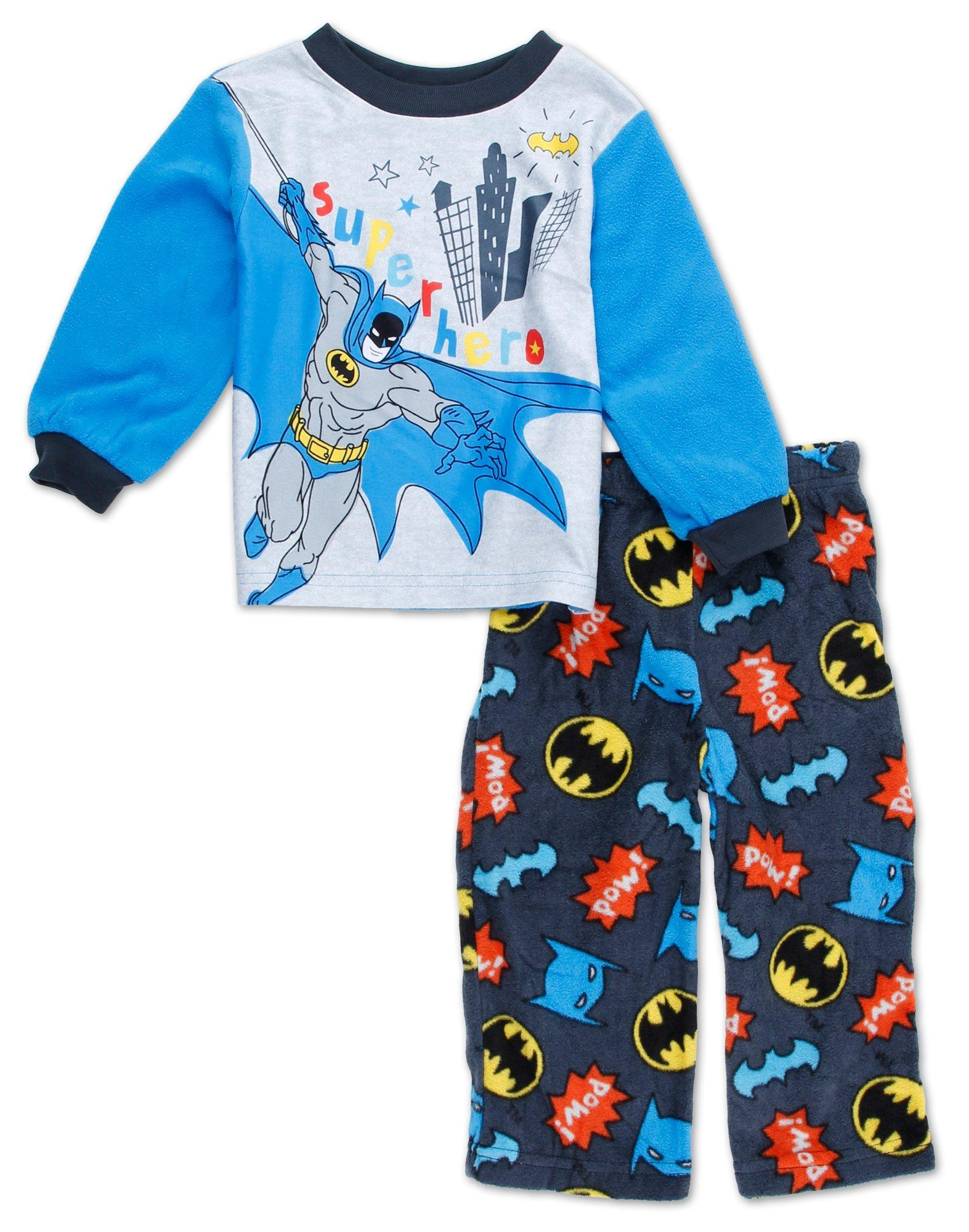 Toddler Boys 2 Pc Batman Pajama Set