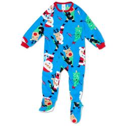 Toddler Boys Christmas Pajamas - Blue