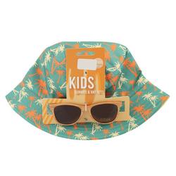 Boys 2 Pc Hat & Sunglasses Set