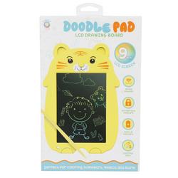 9 in Tiger LCD Doodle Pad - Yellow