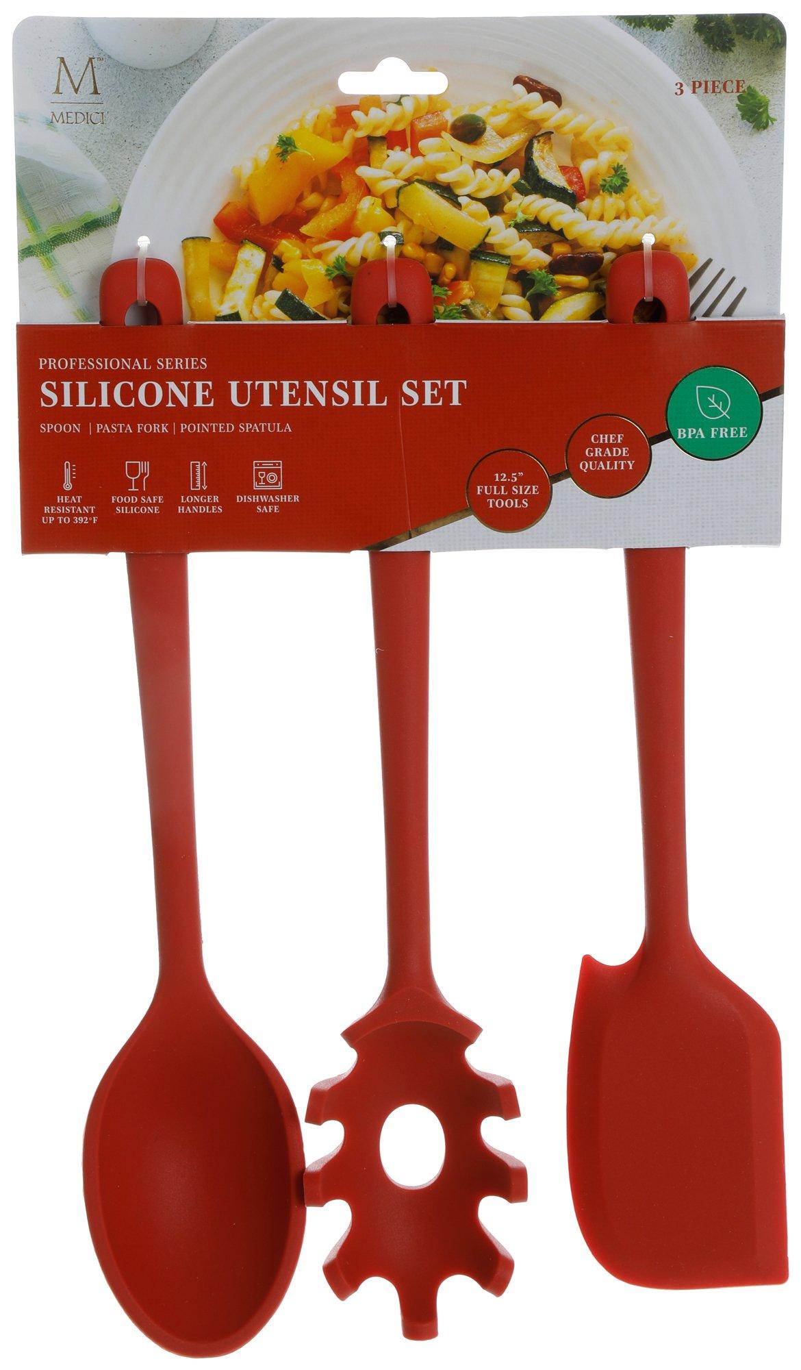 KitchenAid, Kitchen, 2pc Heavy Duty Kitchenaid Utensils Slotted Red Spoon  Spatula