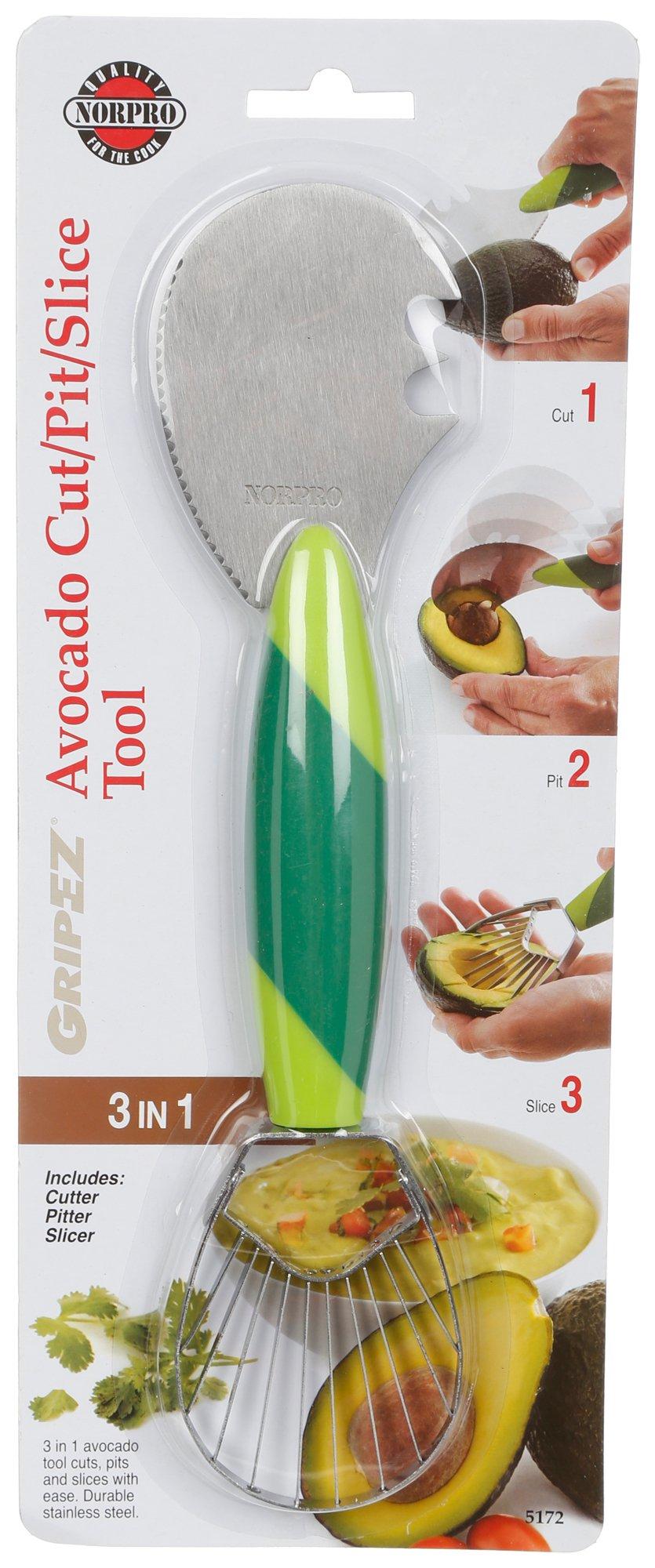 Avocado Cut,Pit& Slice Tool