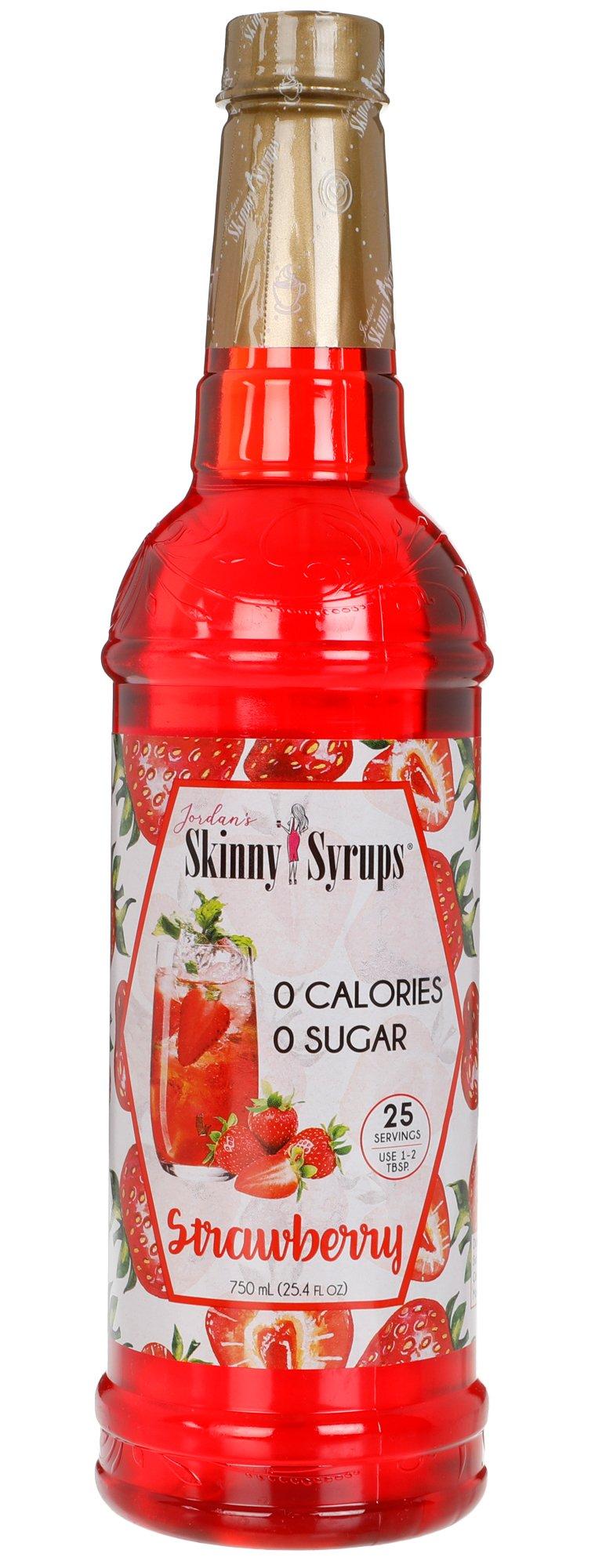 25 Strawberry Skinny Syrup - Red