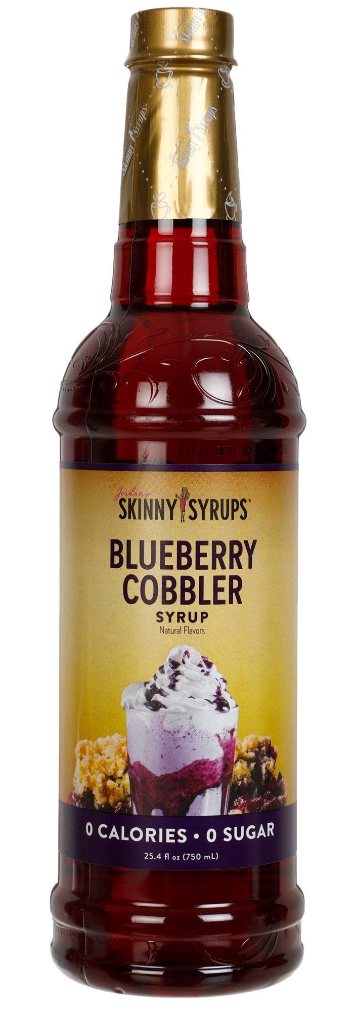 25 oz Blueberry Cobbler Skinny Syrup