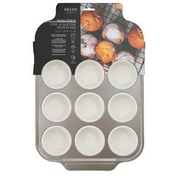 12 Cup Non-Stick Steel & Silicone Muffin Pan