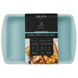 Non-Stick Cake Pan & Lid Set