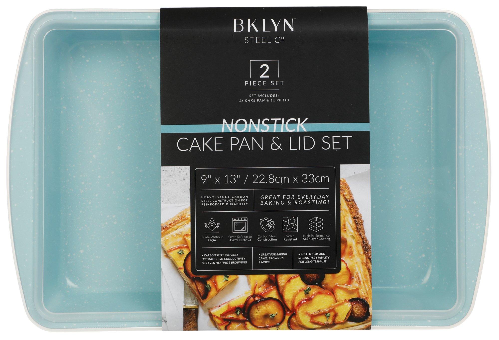 Non-Stick Cake Pan & Lid Set