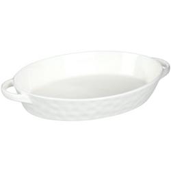 12in Oval Textured Baking Dish