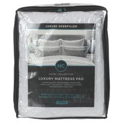 Queen Size Luxury Mattress Pad - White