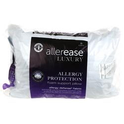 2 Pk Allergy Protection Foam Support Pillows