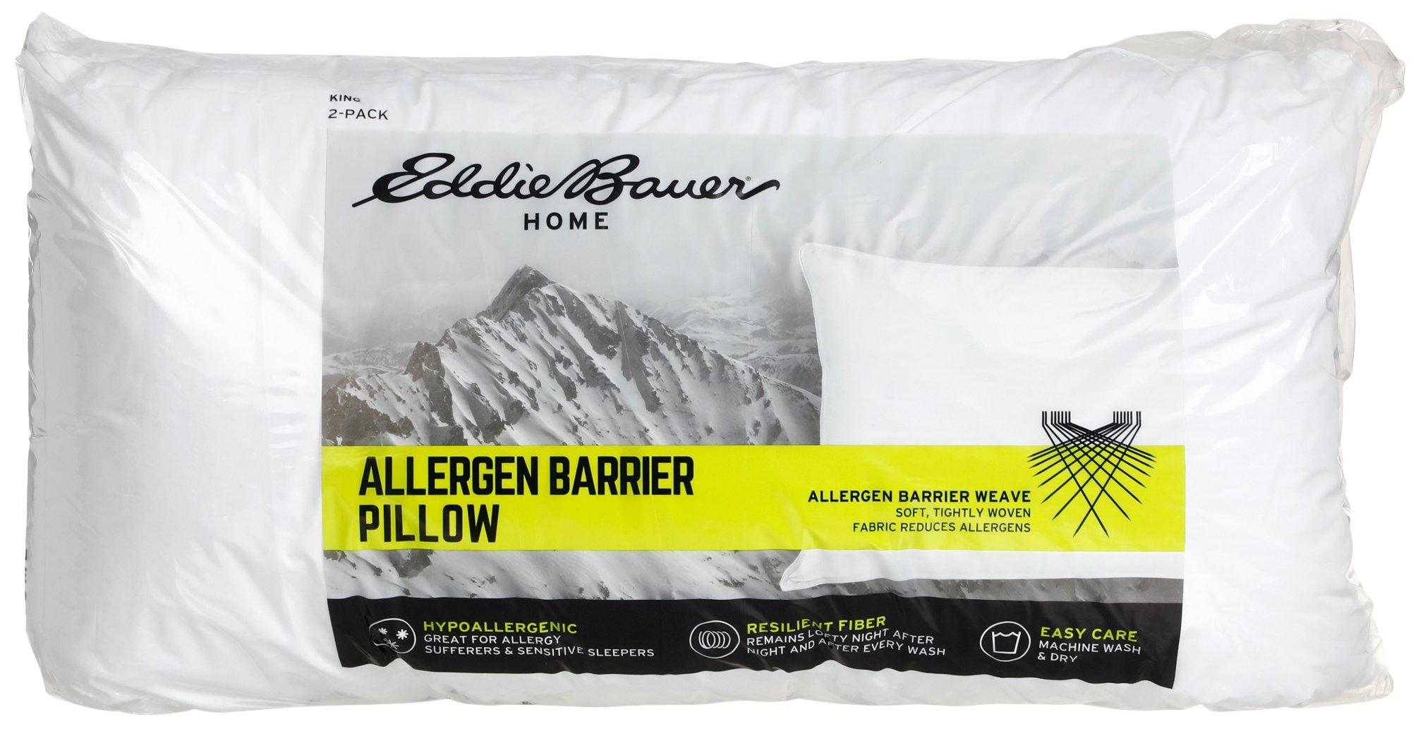 King Sized 2 Pk Allergen Barrier Pillows